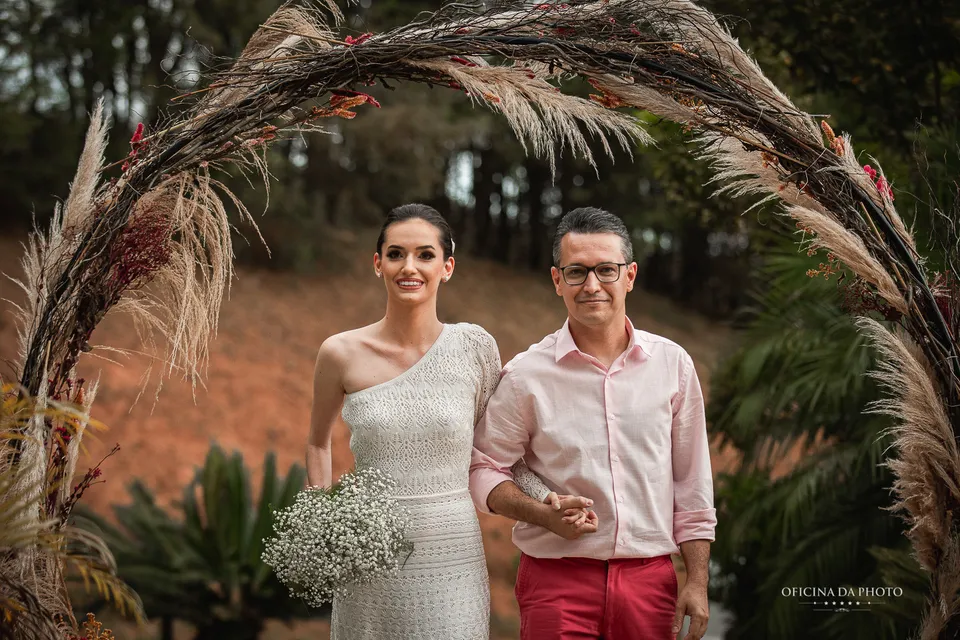 Mini wedding de Victoria e Pier, sítio particular em Jundiaí SP — foto 8