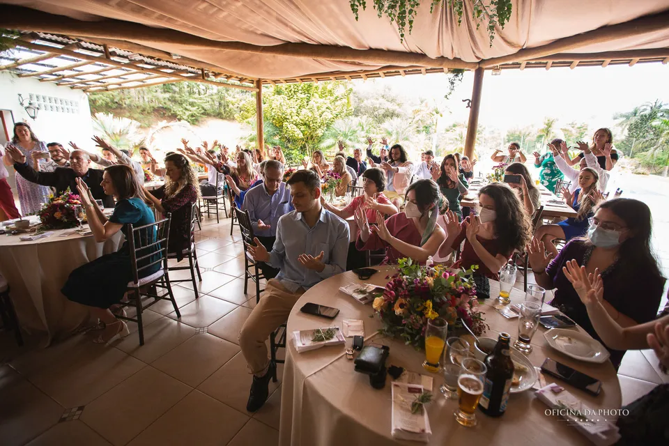 Mini wedding de Victoria e Pier, sítio particular em Jundiaí SP — foto 13