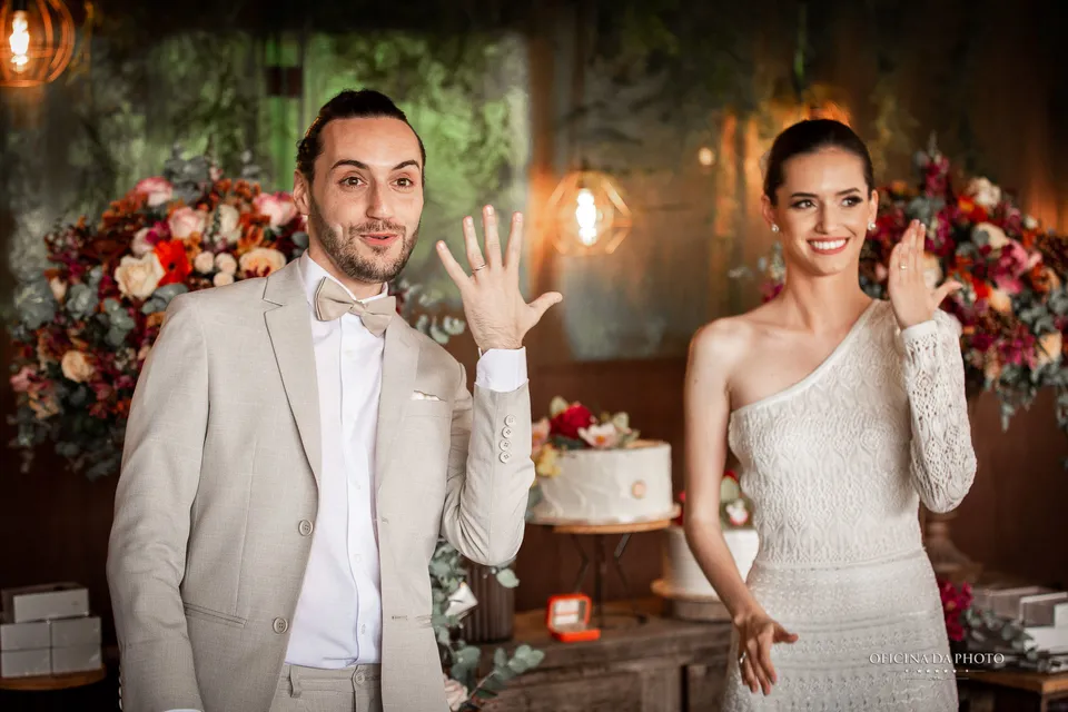 Mini wedding de Victoria e Pier, sítio particular em Jundiaí SP — foto 24