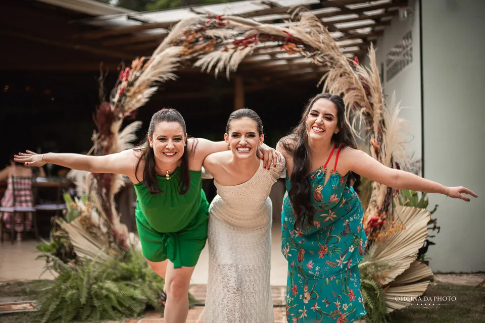 Mini wedding de Victoria e Pier, sítio particular em Jundiaí SP — foto 34